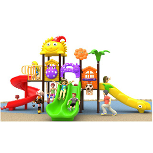 Kindergarten-Karikatur-kleine Kinderspielplatz (BBE-N39)