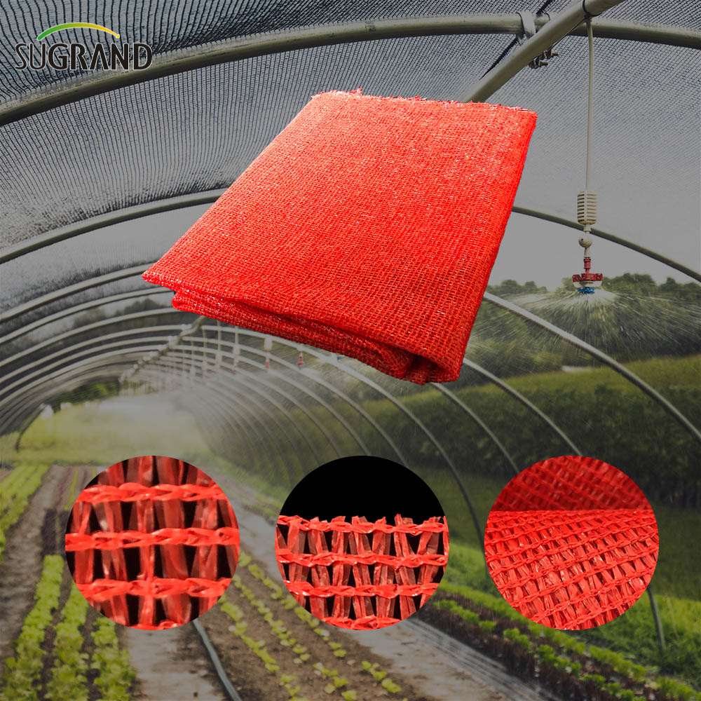Red de sombra de dos agujas de cinta de 38 g/m²