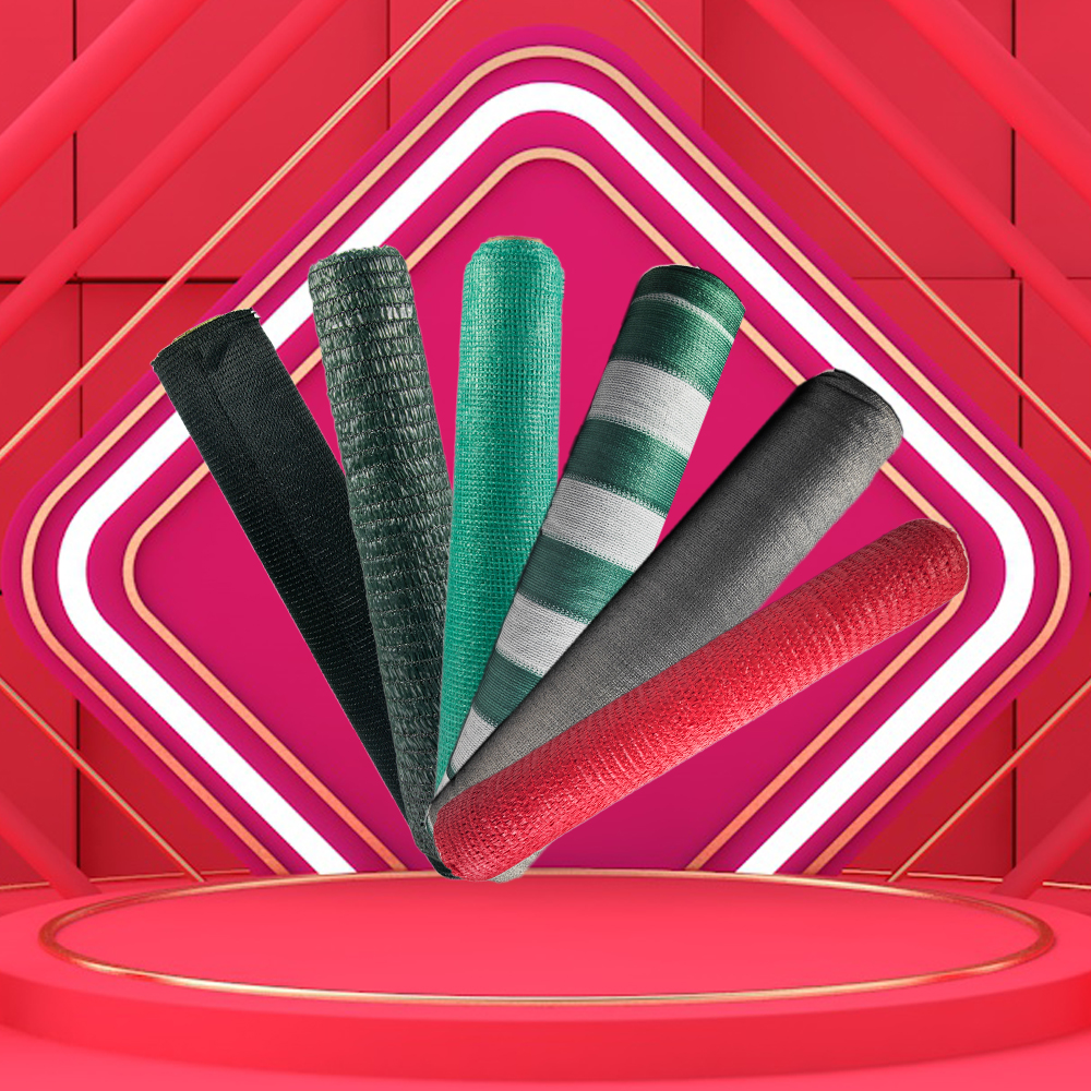 Neta de sombra agrícola de HDPE rojo de fábrica de fábrica china para jardín