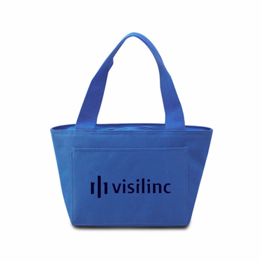 Custom Polyester Portable Lunch Tote Insulated Cooler Bag for Travel