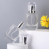 Crystal Glass Perfume Bottle with Lid
