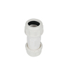 Fábrica al por mayor de plástico de alta calidad pvc tubería de plomería fabricantes de accesorios de tubería de acoplamiento de competencia de PVC