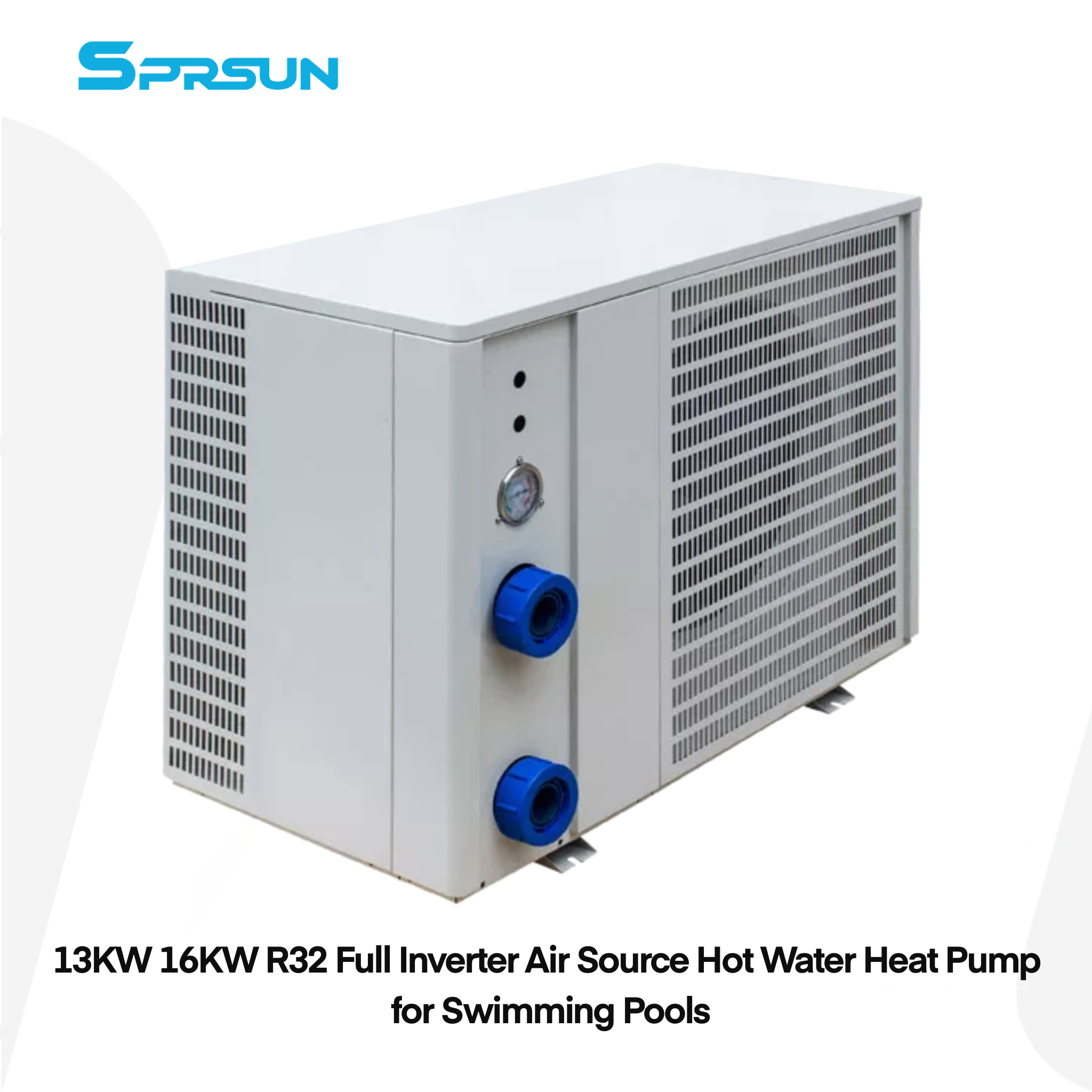 Bomba de calor monobloco de fonte de ar com inversor DC SPRSUN 16-18KW