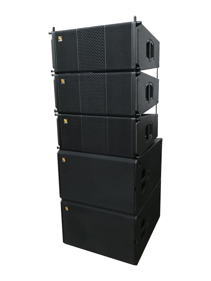 LA310P & LA215P Dual 10 pouces 3 Way Pro Audio Compact Active Line Array
