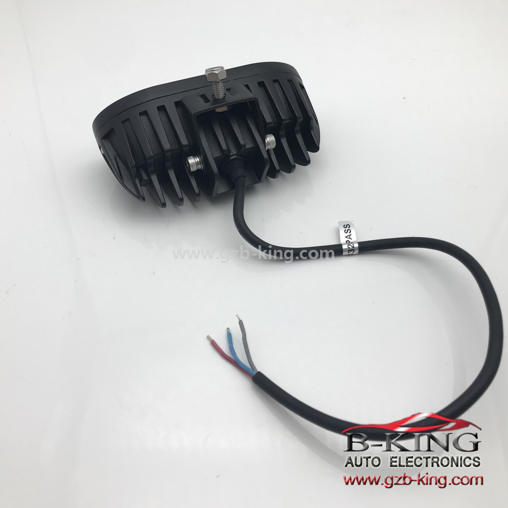 New Arrival Super Bright 9-32V CREE 50W White + Red LED Work Light
