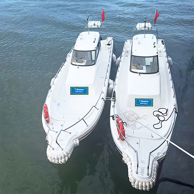 Bateau en fibre de verre de 34 pieds pour la p&ecirc;che