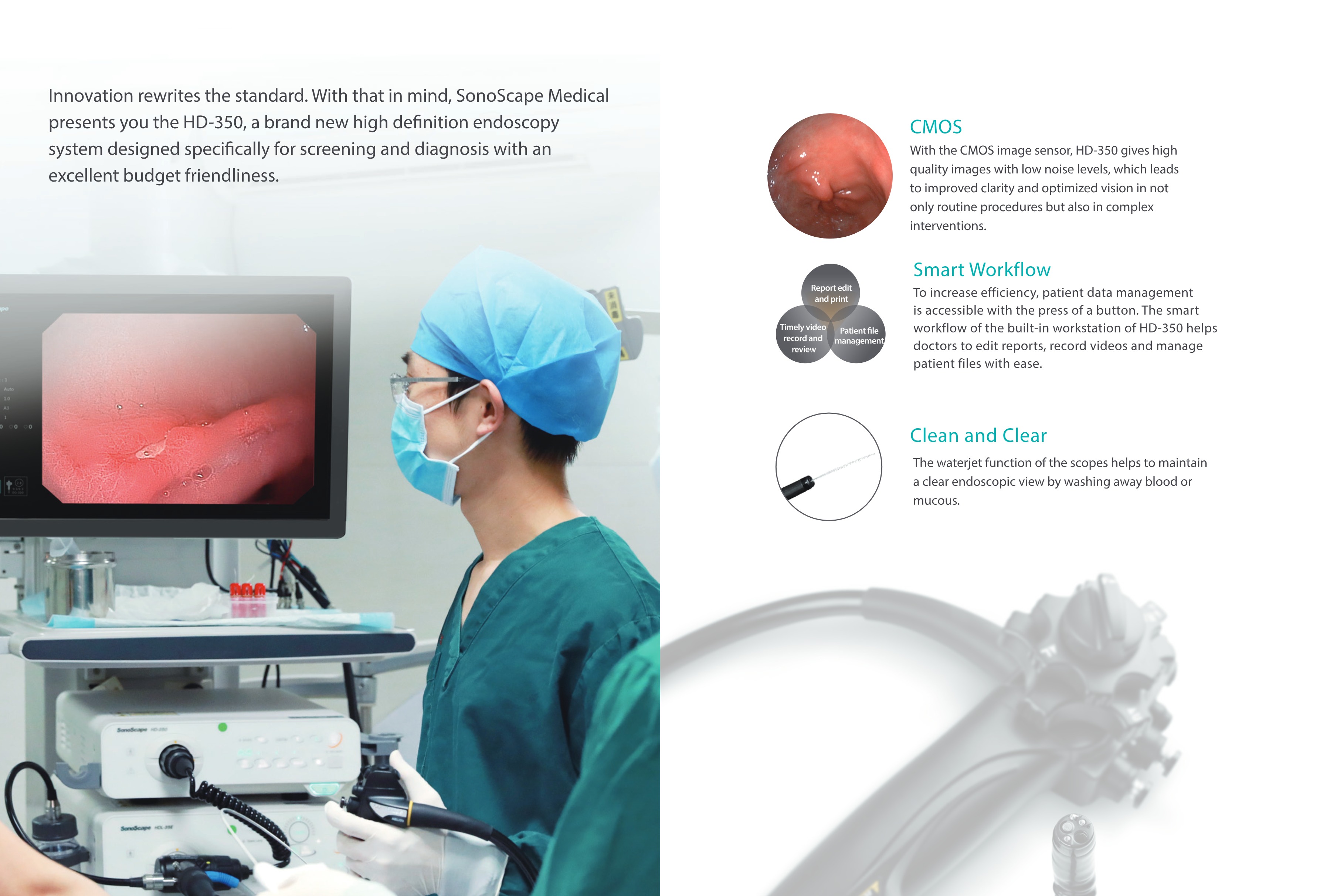 HD-350 Өндөр нарийвчлалтай видео дурангийн систем-(1)-2