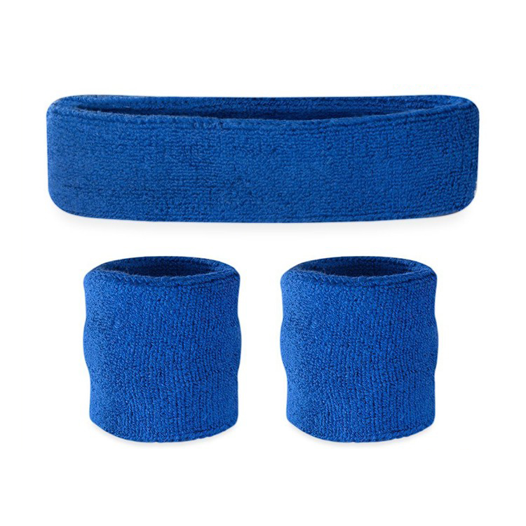 Sport sweatband and headband sets