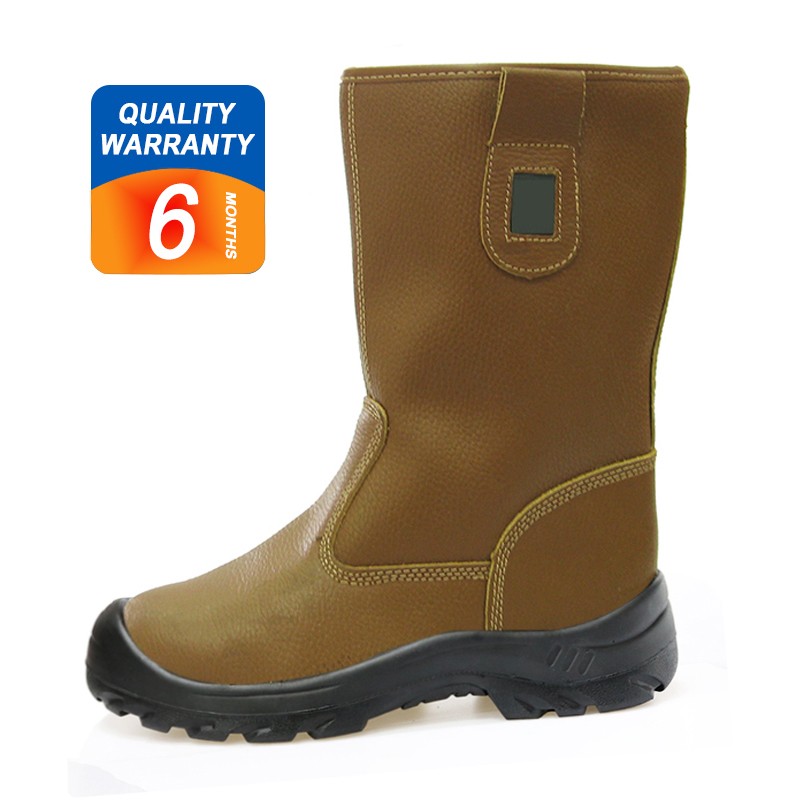 W1004 High ankle anti static steel toe cap welding safety boots