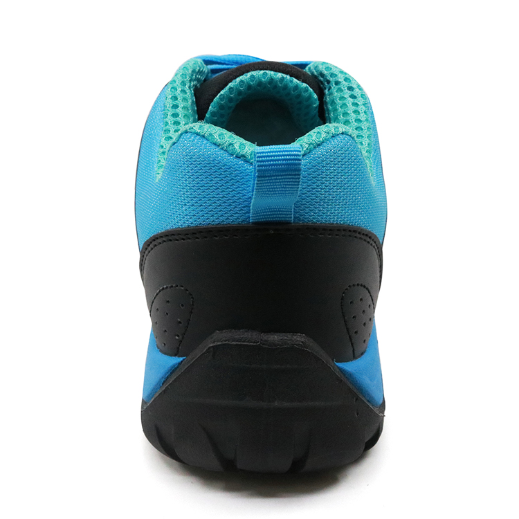 PU injection light weight metal free sport type safety shoes airport