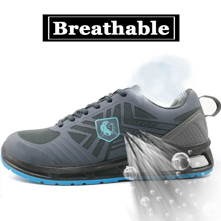 light weight oil resistant sport safety shoes composite toe cap