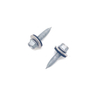Tête de bride hexagonale 304 + 410 Placage de zinc mécanique 