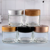 Hot Sale Round Glass Honey Container Honey Jar with lids 