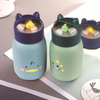 360ml Glass Water Bottle with Carton Printed for Kids Drinking Bottle