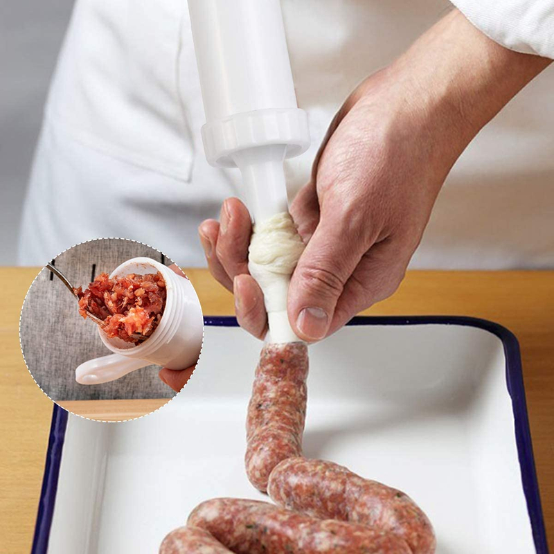 Food Grade Manual Sausage Maker Meat Stuffer Filler Hand Sausage