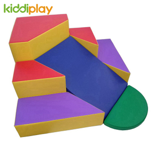 室内爬滑组合幼儿园软体早教组合滑梯多人爬滑玩具