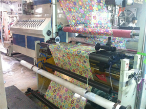 Bord de rebut fendant le dispositif pour la machine feuilletante d'extrusion