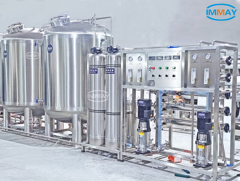 Macchina industriale per la depurazione dell'acqua RO
