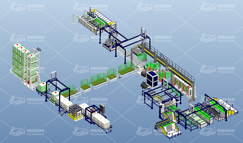 IBC enti&egrave;rement ligne de production