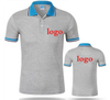 Custom logo printed sports golf polo tshirt