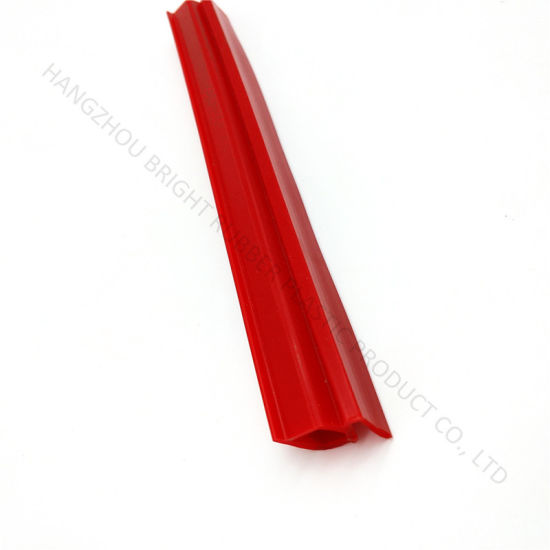 Red Food Grade Silicone Extruded Profiles