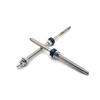 Techo de hilo de doble cabeza de acero inoxidable Techo de hojalata M10 perno de colgador para madera
