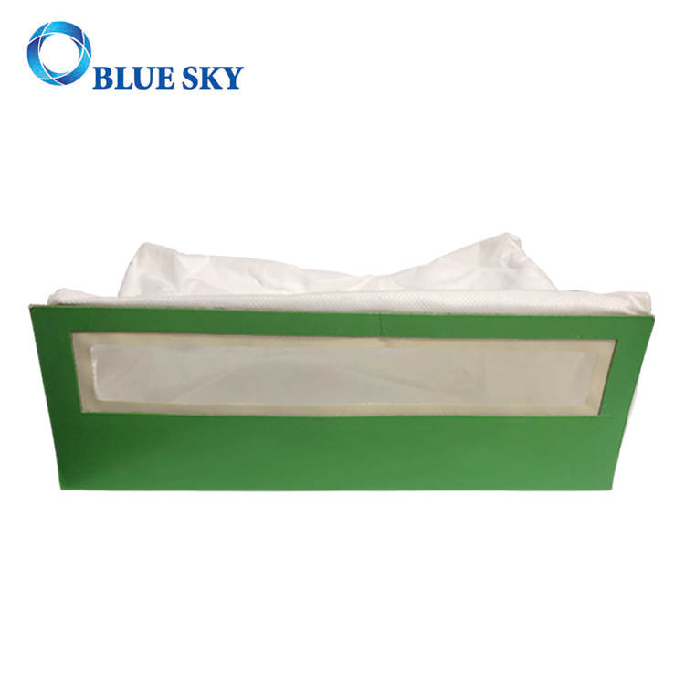 Bolsas de filtro de polvo HEPA para aspiradora de cartón verde