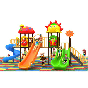 Kindergarten-lustiger Plastikkinderspielplatz (BBE-N48)