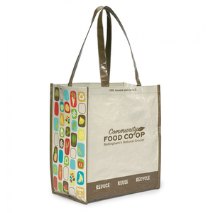 Wholesale Custom Printed Recycle PP Laminated Woven Tote Shopping Bags (TP-SP663)