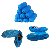 Wholesale Supplier Industrial Lightweight Machine Made Non-woven Shoe Cover Reusable Non-skid Disposable Shoe Covers