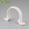 Sam-uk Fábrica al por mayor de plástico de alta calidad pvc tubería de plomería fabricantes de accesorios de tubería de drenaje de PVC clip
