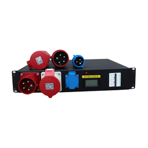 Boîtier de distribution d'alimentation HHY-380 2U Rack 6 canaux pour Pro Audio