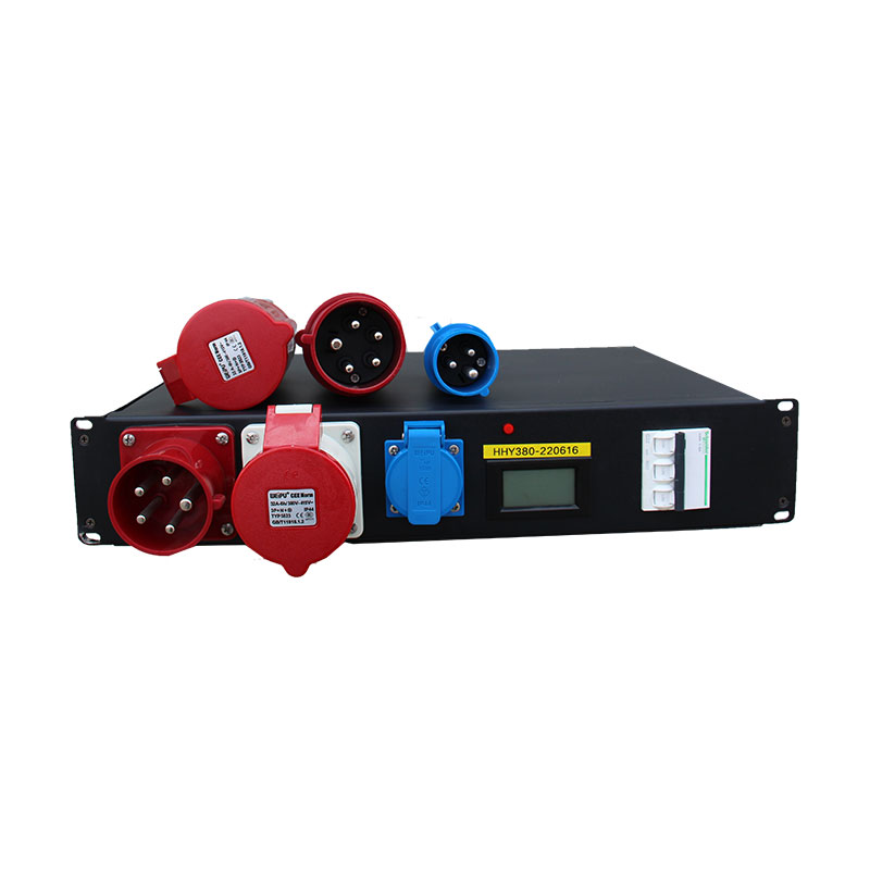 HHY-380 2U Rack 6-Kanal-Stromverteilerkasten für Pro Audio
