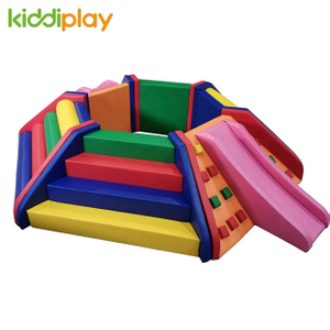 幼儿园软包六角形海洋球球池多样性趣味儿童软体玩具室内运动组合