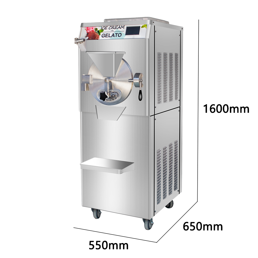 Multi-functional ice cream freezer with pasteurization