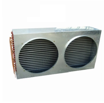 Bobine de condenseur à ailettes en aluminium de tube de cuivre de réfrigérateur commercial