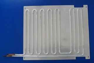 Evaporador de aluminio de la refrigeración de alta calidad.