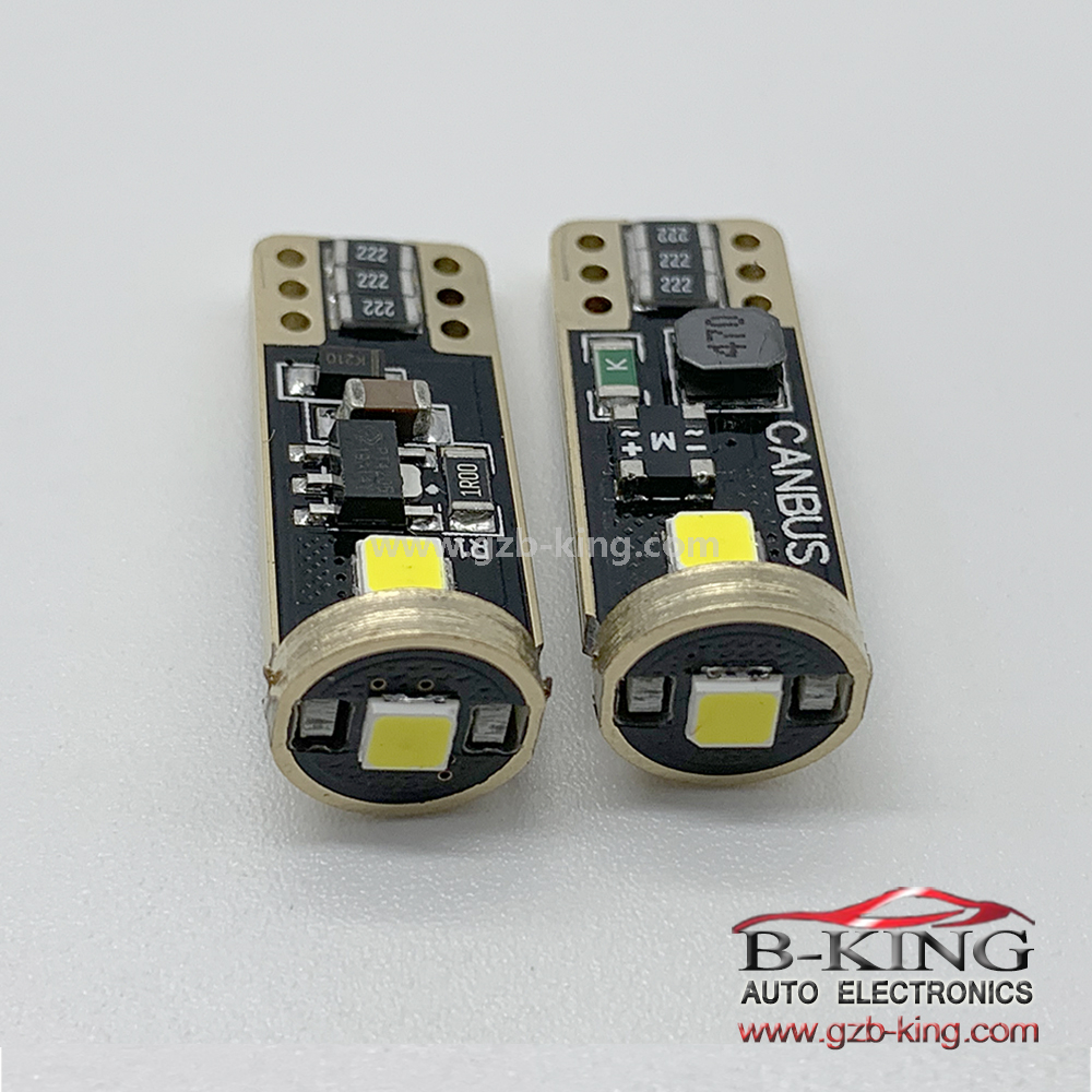 Canbus Error Free T10 LED Golden Car Interior Light