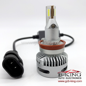 40W 5000lm compact H8 H11 car LED headlight bulb for projector lens 