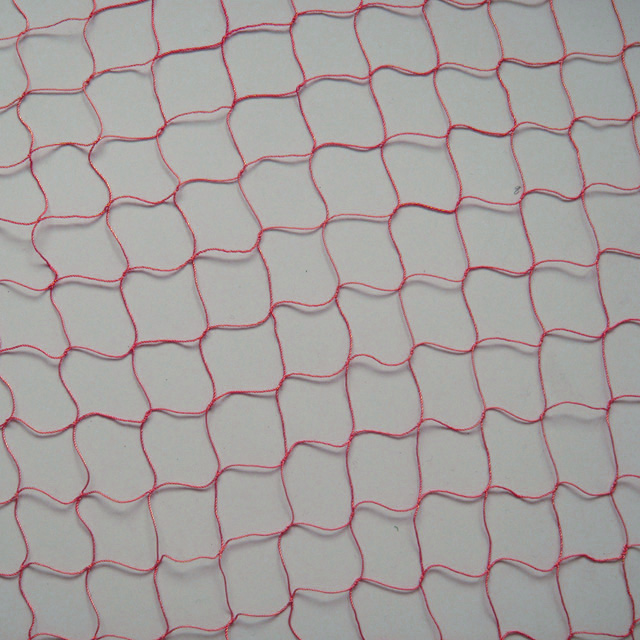 Polyester red color 30gsm ornamental netting/decorative net