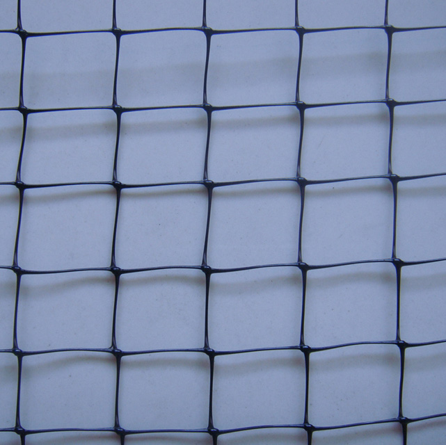 HDPE/PP 16gsm black color planting net/plant support net