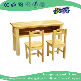Школьная мебель из натурального дерева для малышей с памятью (HG-3802)