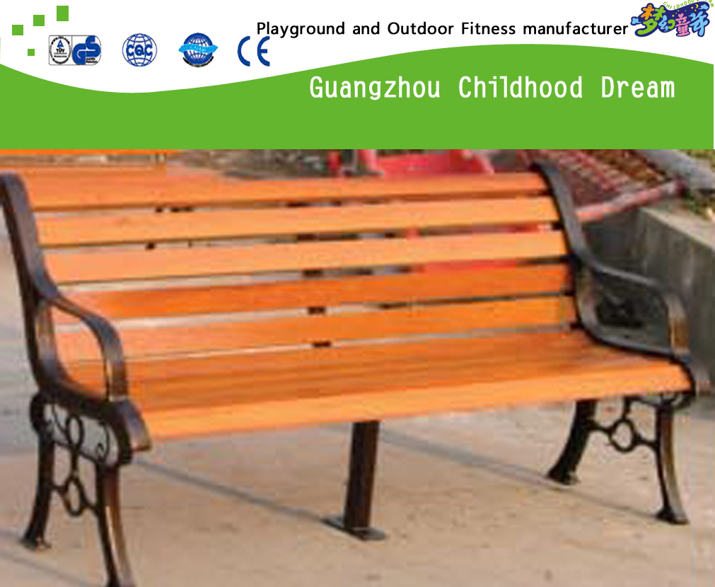 户外花园木制休闲长凳设备 (HD-20305)