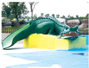 Aquaspiel für Wasserparkspielplatz, Wassercorcodile