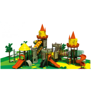 Castle Series Children Adventure Spielplatzgeräte aus verzinktem Stahl (HF-15601)