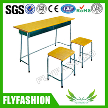 High Quality Classroom Furniture Double Desk and Chair (SF-28D)