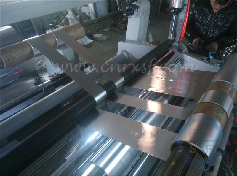 máquina del rewinder de la cortadora del papel de aluminio de 1300m m