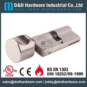 Chave de latão e cilindro giratório-DDLC001