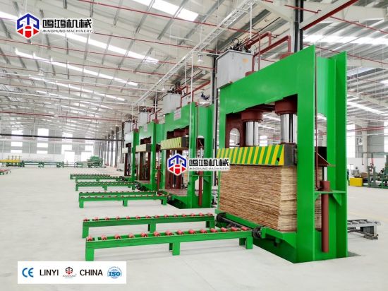 400t 500t 600t Mesin Press Dingin Woodworking untuk Pembuatan Kayu Lapis