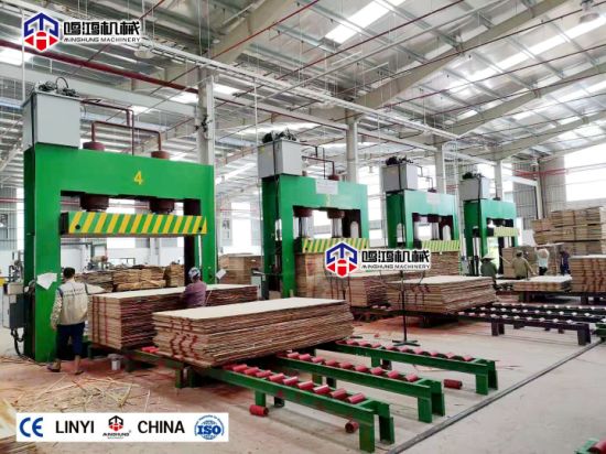 500t 600t Mesin Press Dingin Woodworking untuk Pembuatan Kayu Lapis